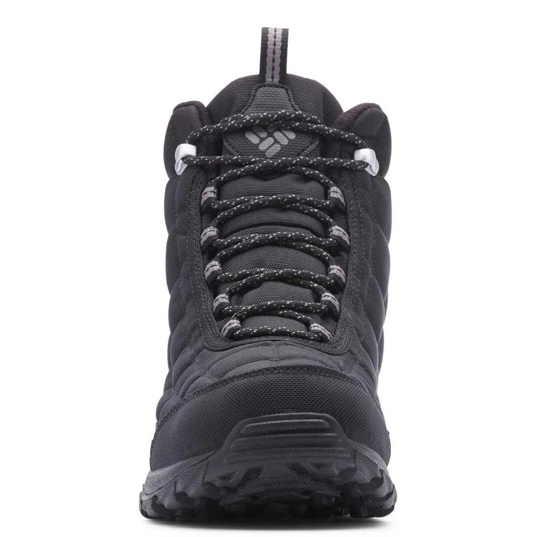 Columbia Men Black FIRECAMP BOOT Water Resistant Shoes