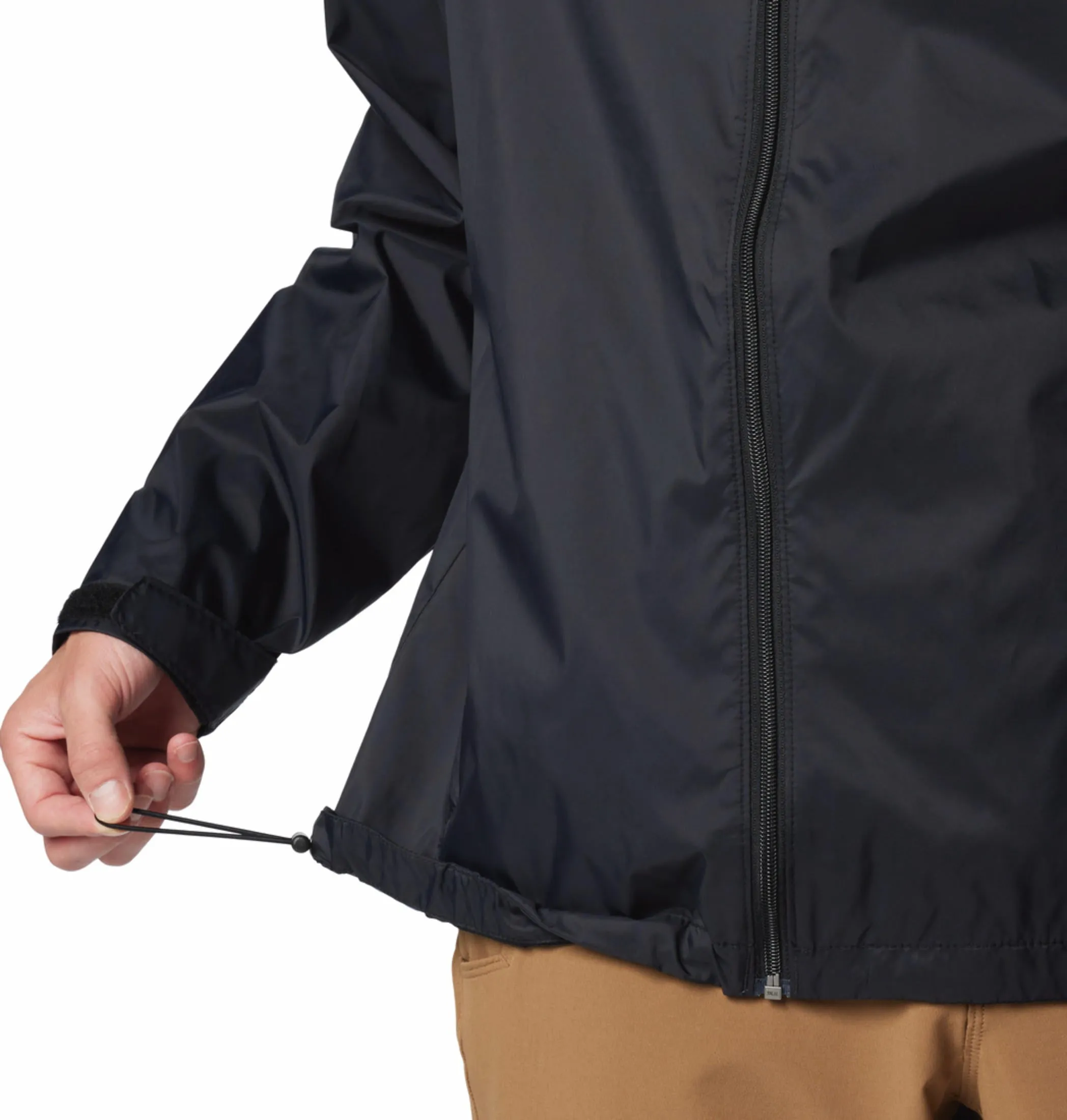 Columbia Men Black Glennaker Lake II Rain Jacket