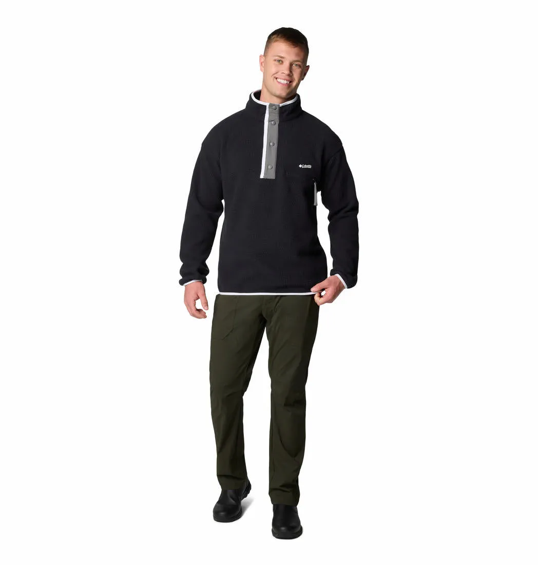 Columbia Men Black Helvetia II Half Snap Fleece