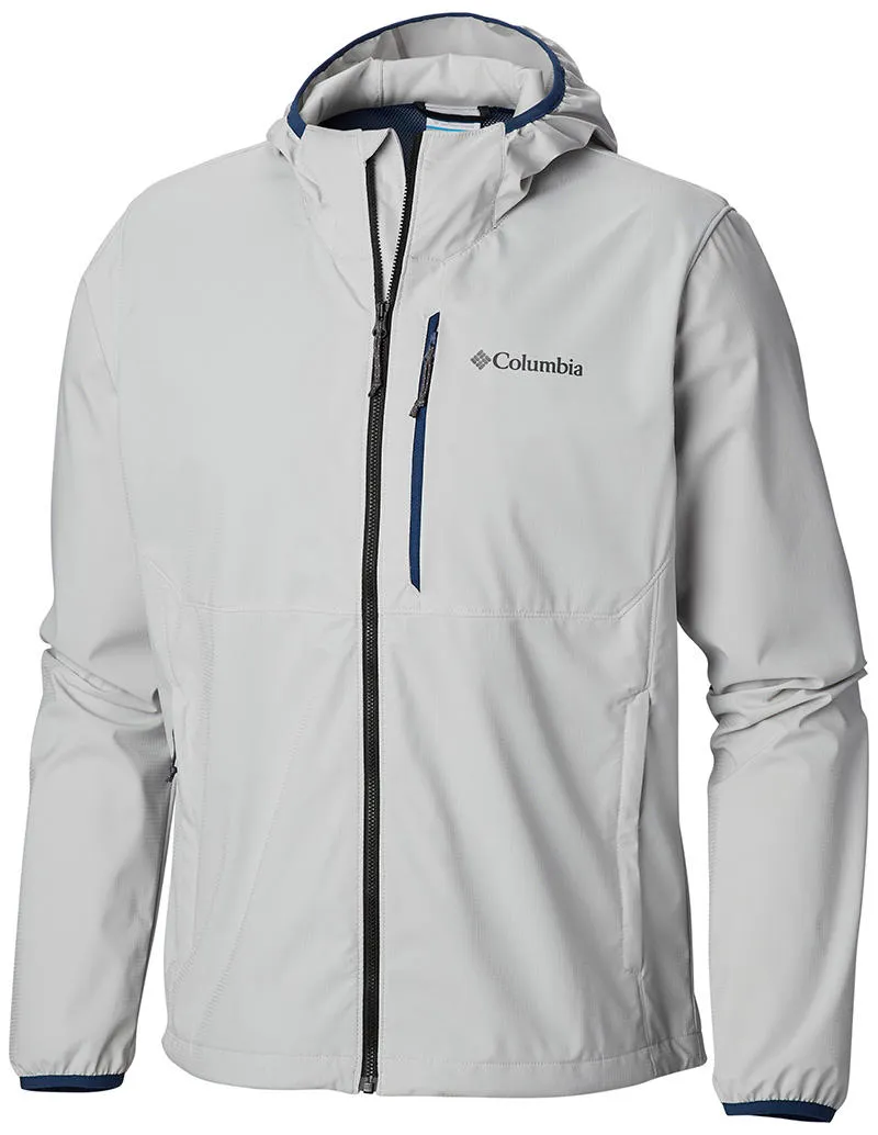 Columbia Men Black Mystic Trail Waterproof Rain Jacket