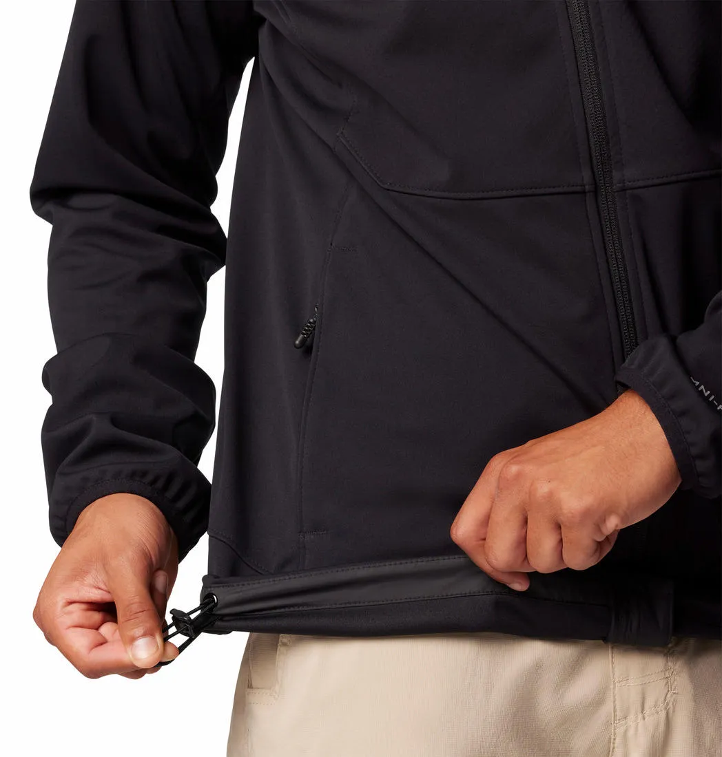 Columbia Men Black Omni-Heat Helix Outdoor Tracks II Fleece Jacket