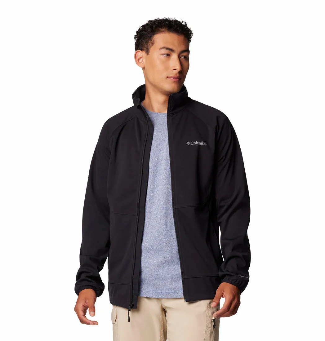 Columbia Men Black Omni-Heat Helix Outdoor Tracks II Fleece Jacket