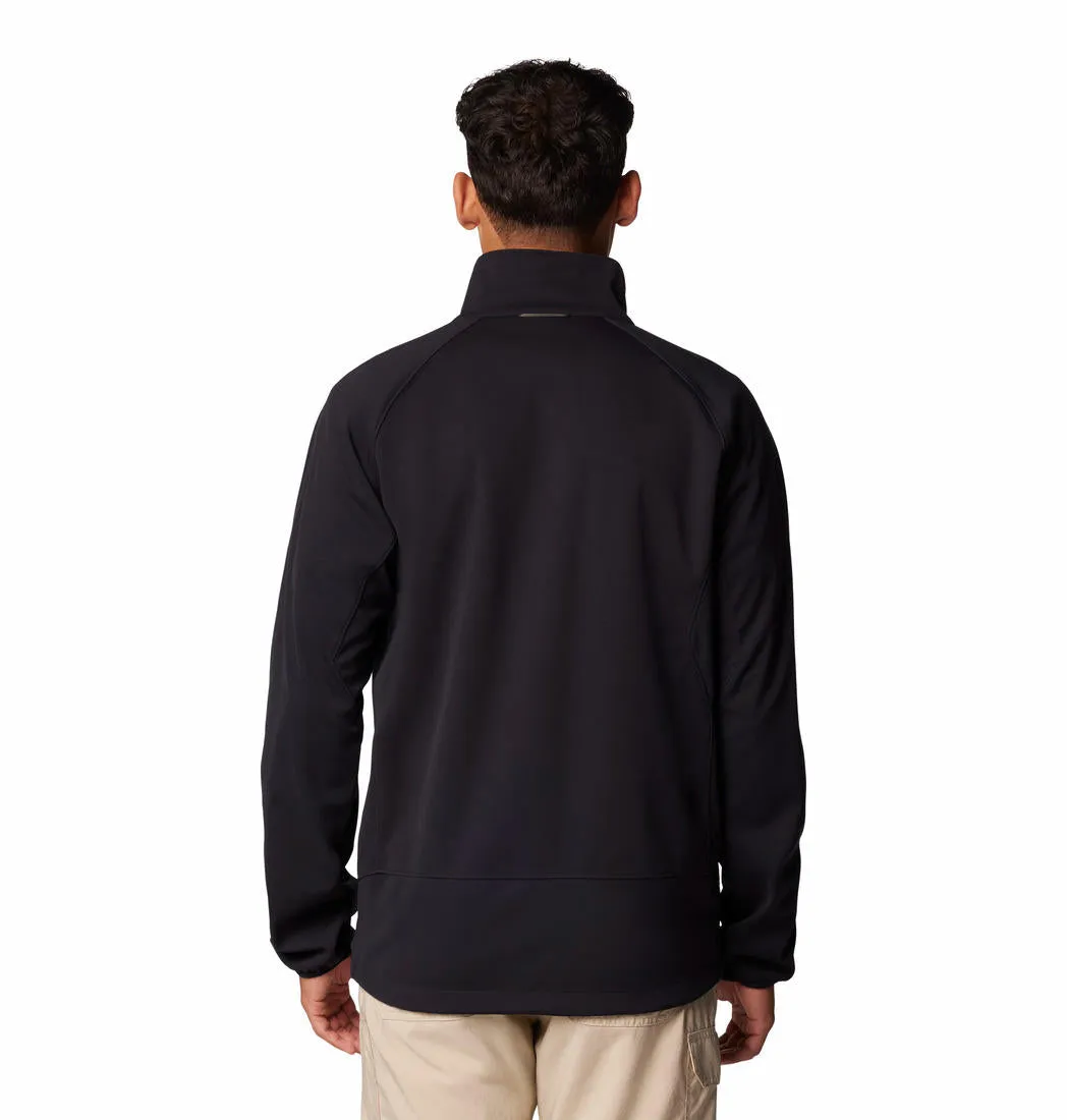 Columbia Men Black Omni-Heat Helix Outdoor Tracks II Fleece Jacket