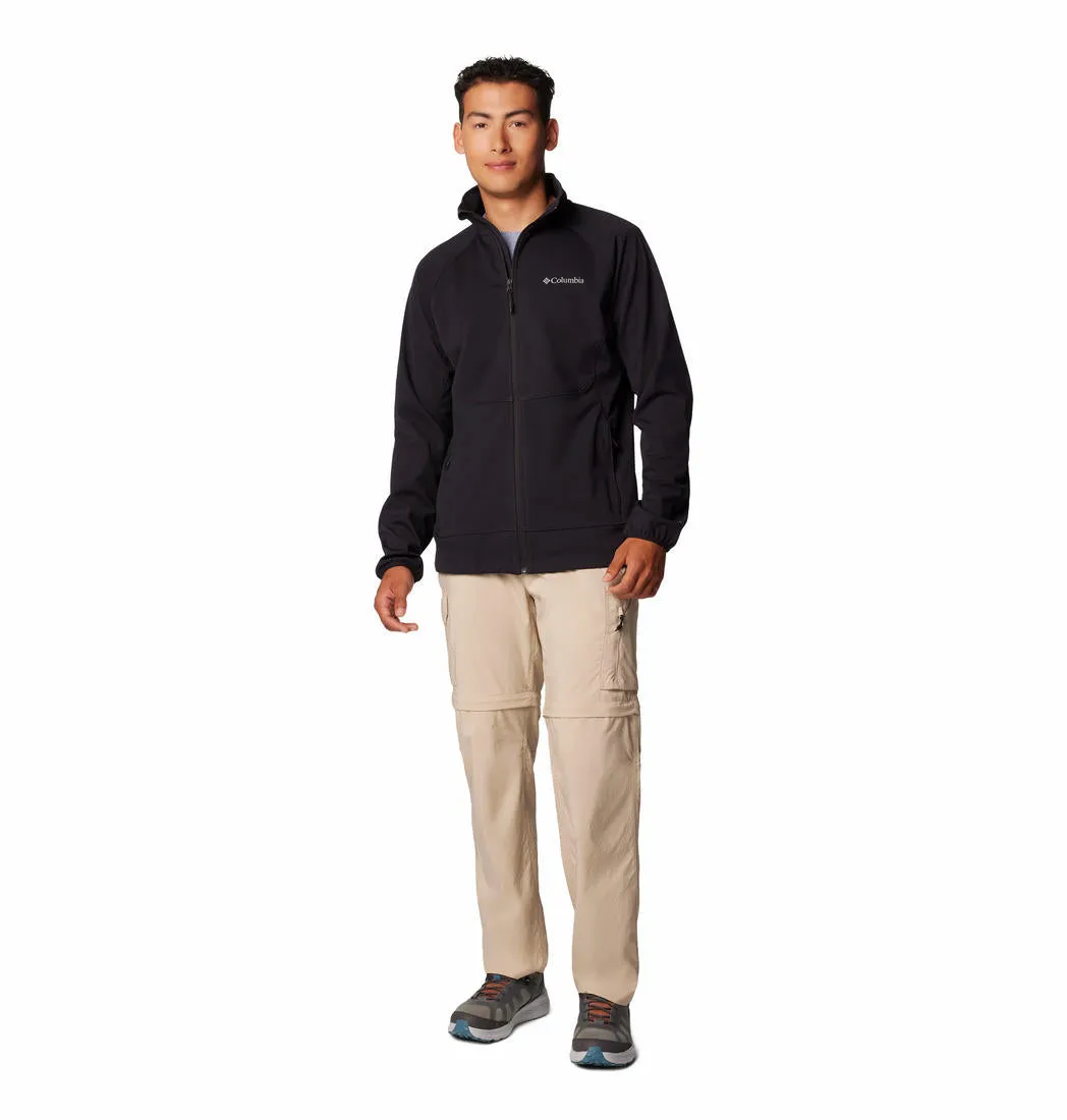 Columbia Men Black Omni-Heat Helix Outdoor Tracks II Fleece Jacket