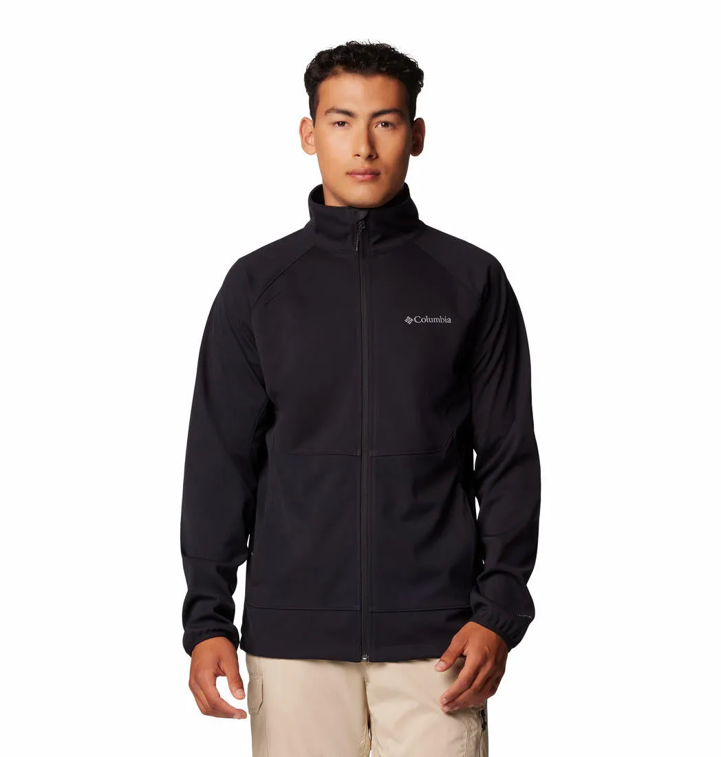 Columbia Men Black Omni-Heat Helix Outdoor Tracks II Fleece Jacket