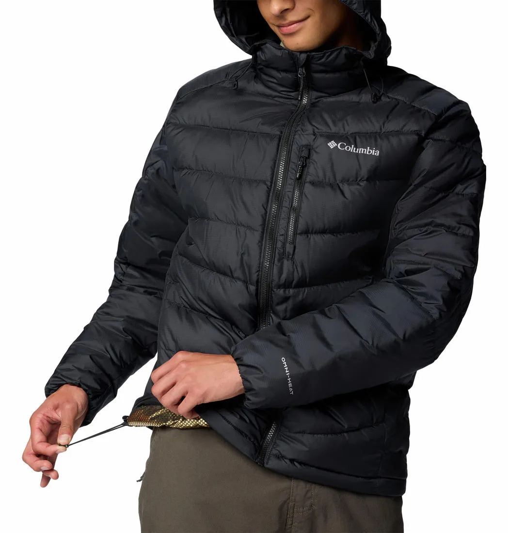 Columbia Men Black Omni-Heat Infinity Labyrinth Loop II Hooded Jacket