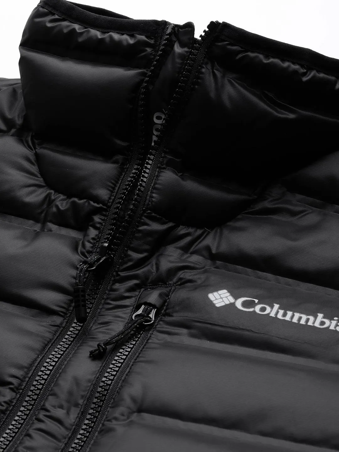 Columbia Men Black Omni-Heat Infinity Pebble Peak Down Jacket