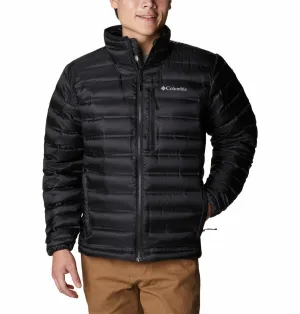 Columbia Men Black Omni-Heat Infinity Pebble Peak II Down Jacket