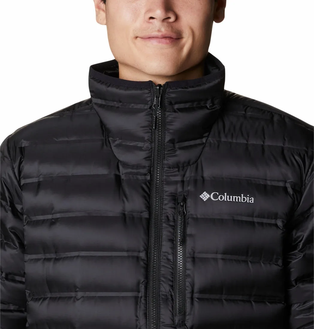 Columbia Men Black Omni-Heat Infinity Pebble Peak II Down Jacket