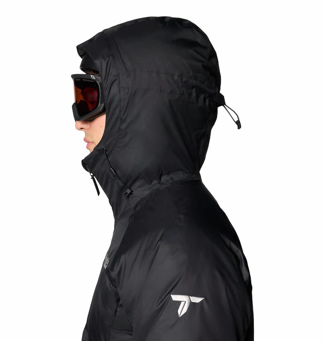Columbia Men Black Omni-Heat Infinity Roaring Fork II Down Jacket