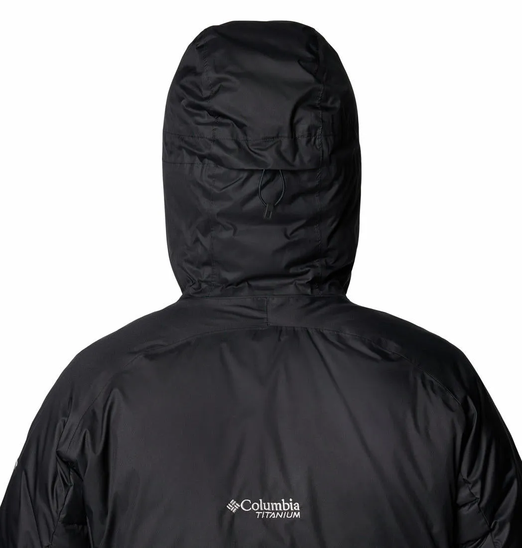 Columbia Men Black Omni-Heat Infinity Roaring Fork II Down Jacket