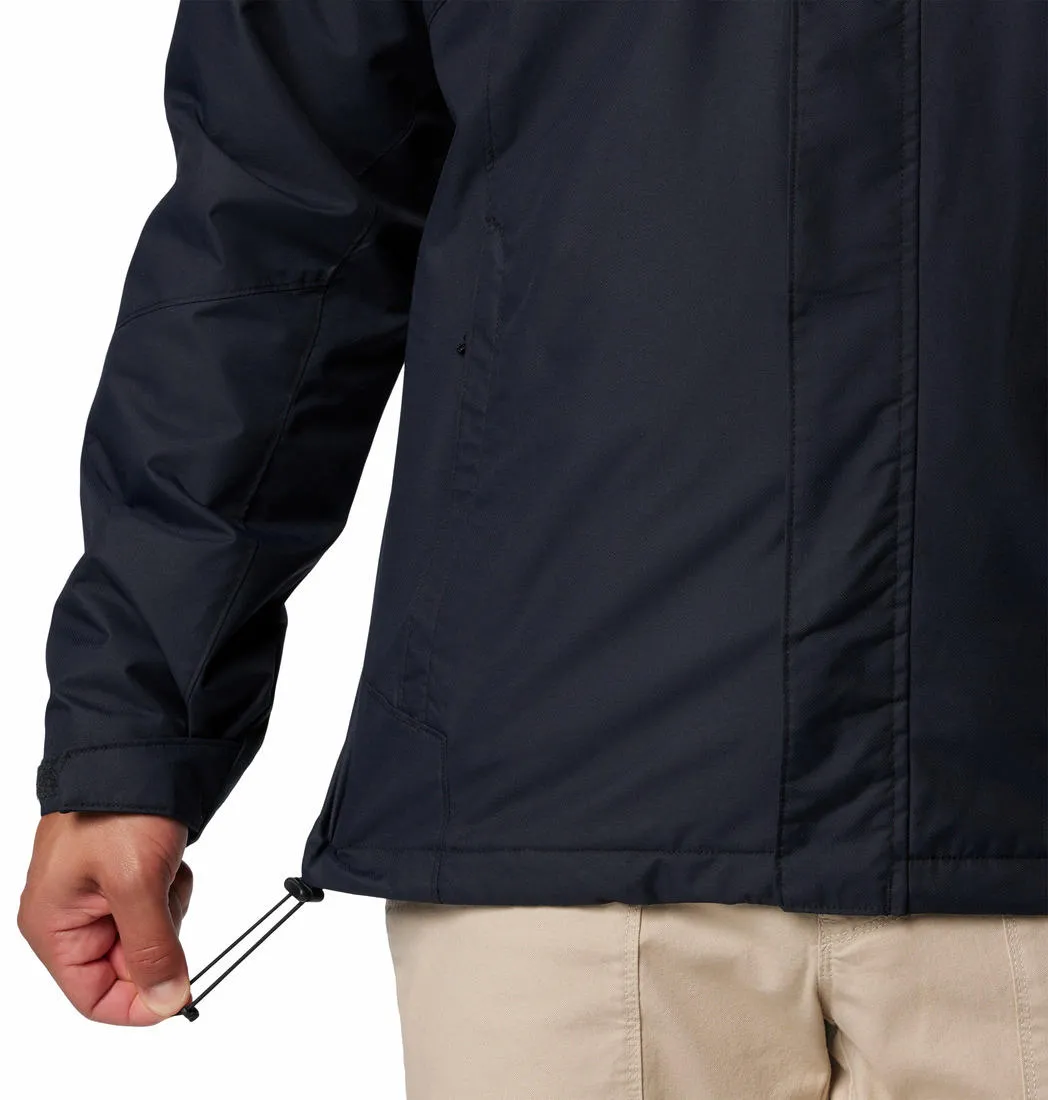 Columbia Men Black Omni-Heat Reflective Bugaboo III Inetrchangeable Jacket