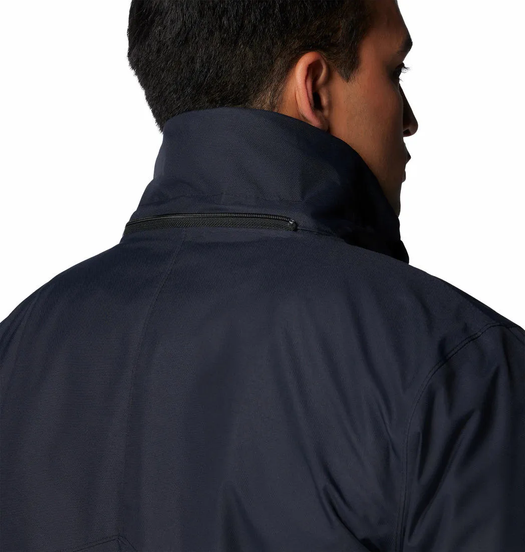 Columbia Men Black Omni-Heat Reflective Bugaboo III Inetrchangeable Jacket