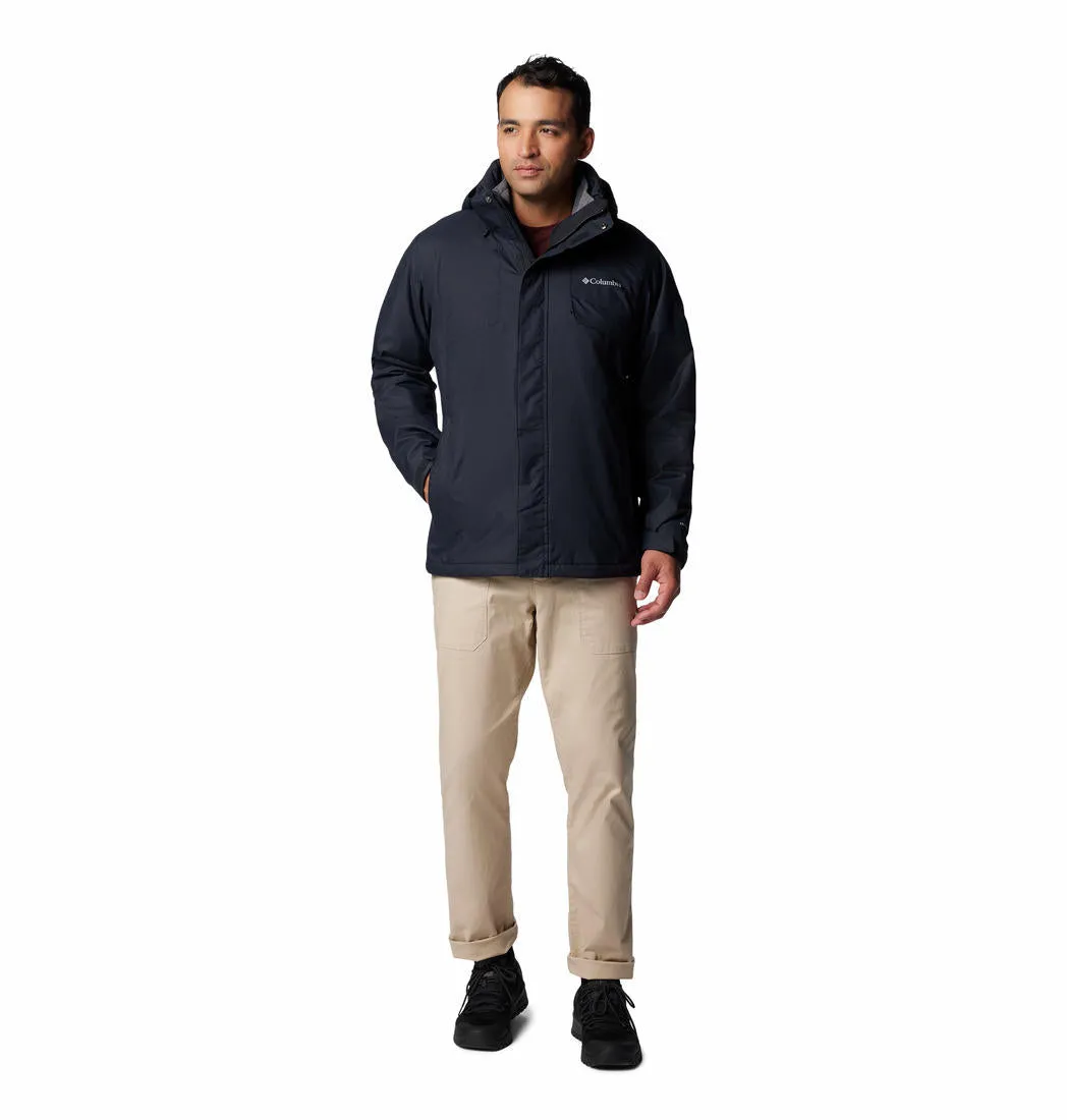 Columbia Men Black Omni-Heat Reflective Bugaboo III Inetrchangeable Jacket