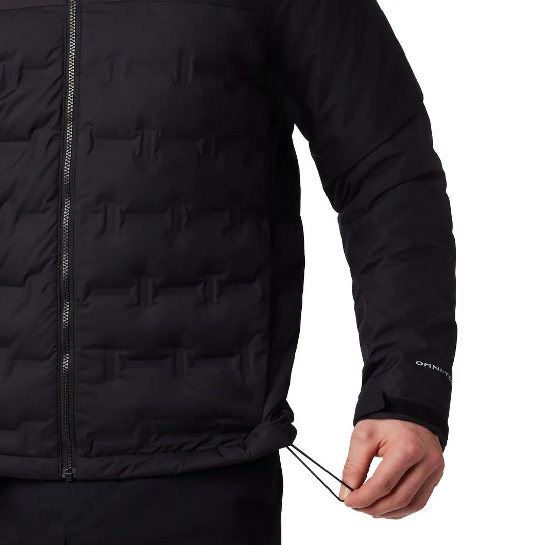 Columbia Men Black Omni-Heat Reflective Grand Trek Down Jacket