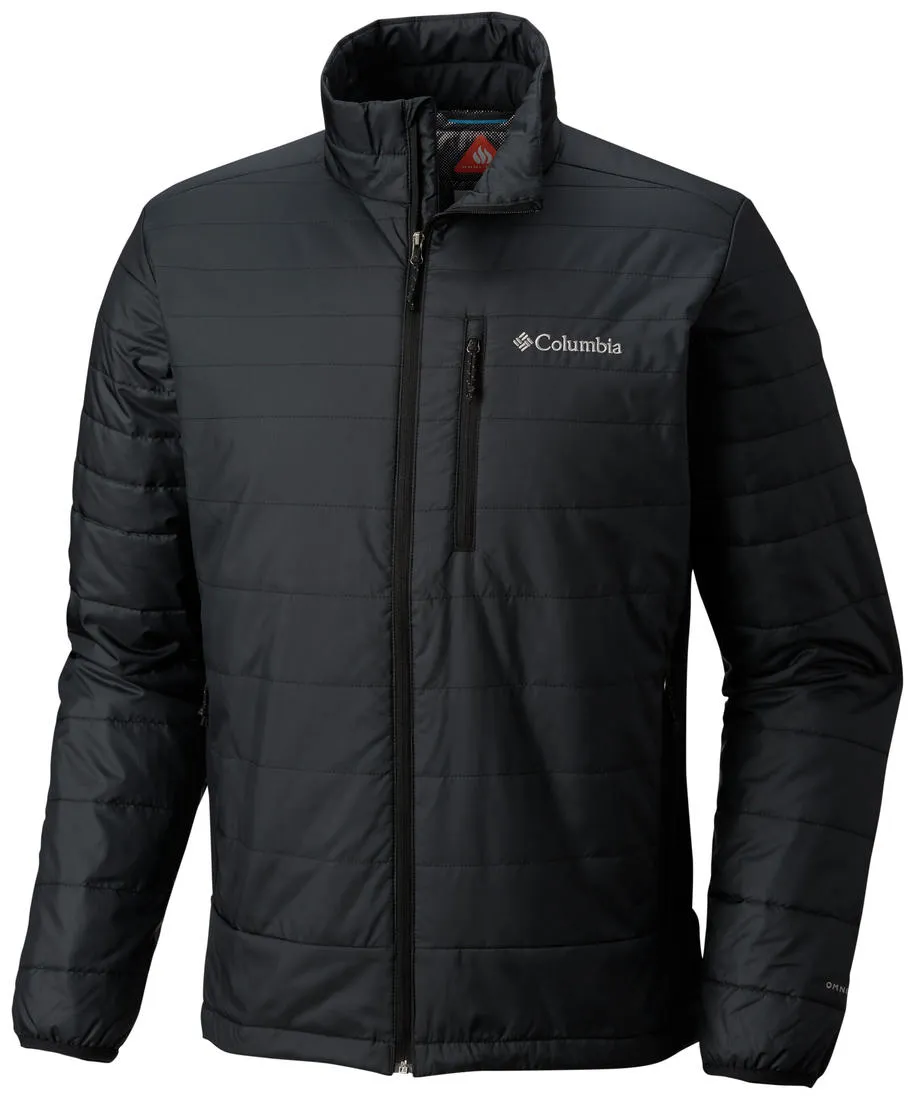 Columbia Men Black Omni-Heat Reflective Passo Alto II Jacket