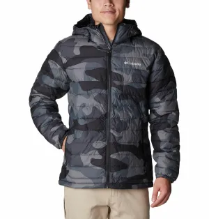 Columbia Men Black Omni-Heat Reflective Powder Lite Hooded Jacket