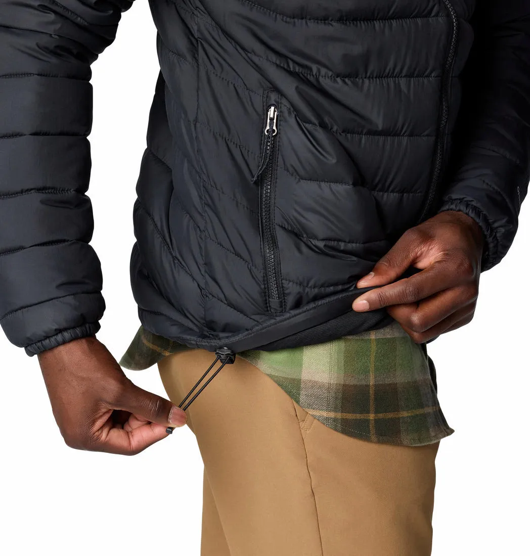 Columbia Men Black Omni-Heat Reflective Powder Lite II Jacket