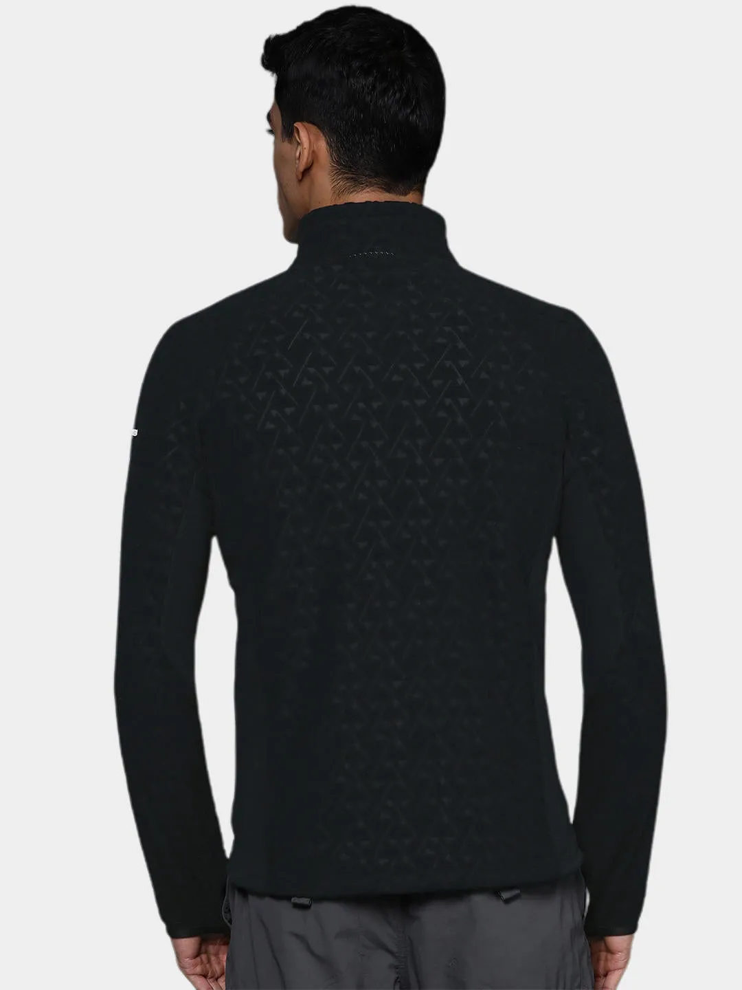 Columbia Men Black Omni-Wick Titan Pass 3.0 Fleece Jacket