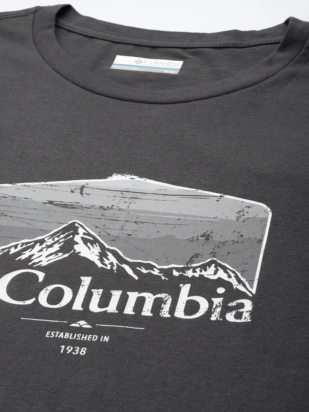 Columbia Men Black Path Lake Graphic II Tshirt