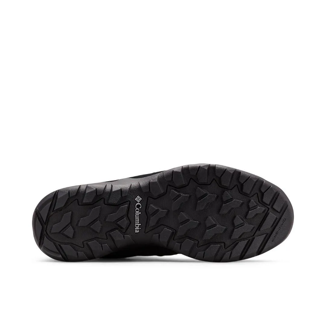 Columbia Men Black REDMOND V2 MID Water Resistant Shoes