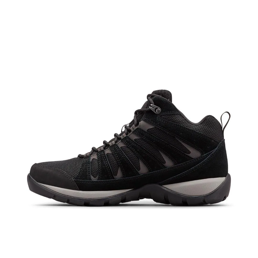 Columbia Men Black REDMOND V2 MID Water Resistant Shoes