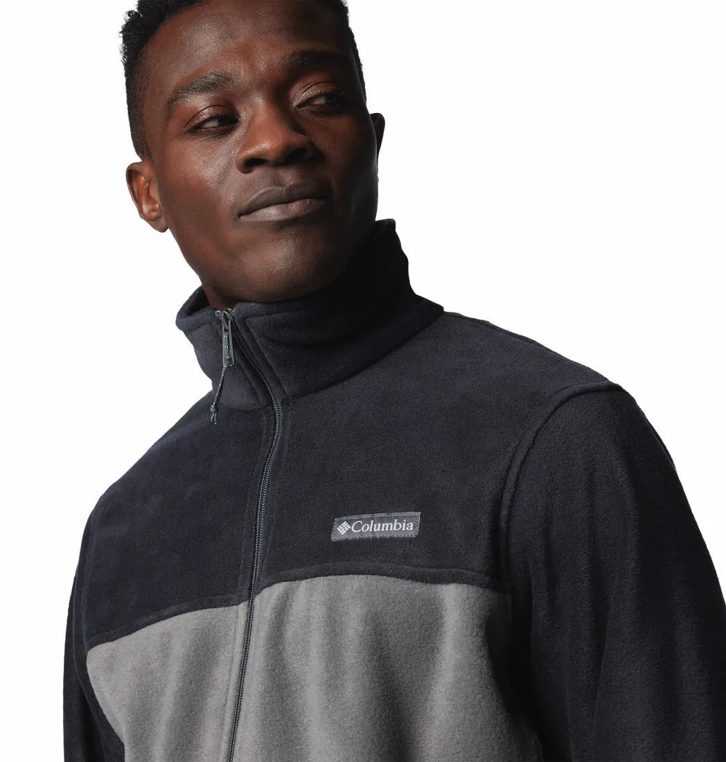 Columbia Men Black Steens Mountain 2.0 Fleece Jacket