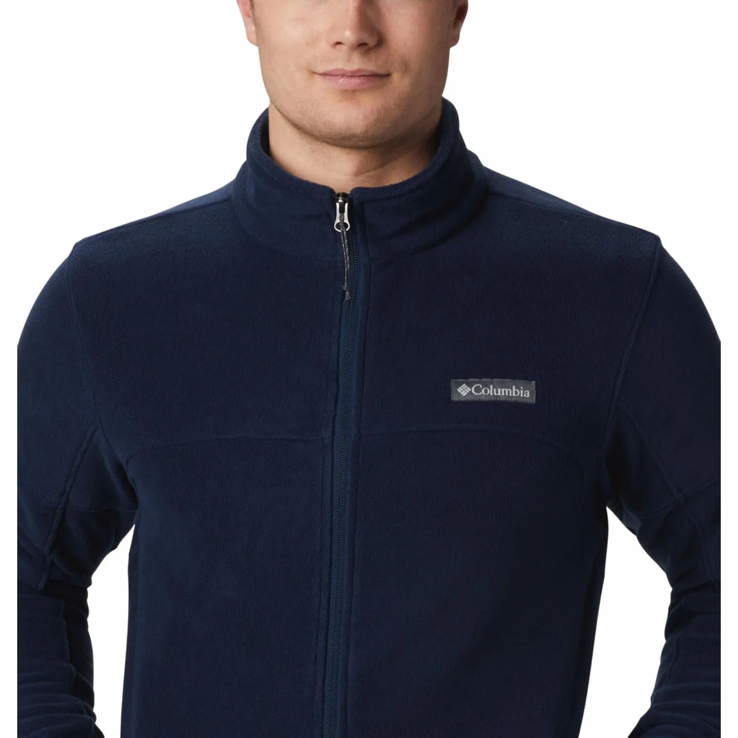 Columbia Men Blue Basin Trail III Fleece Jacket