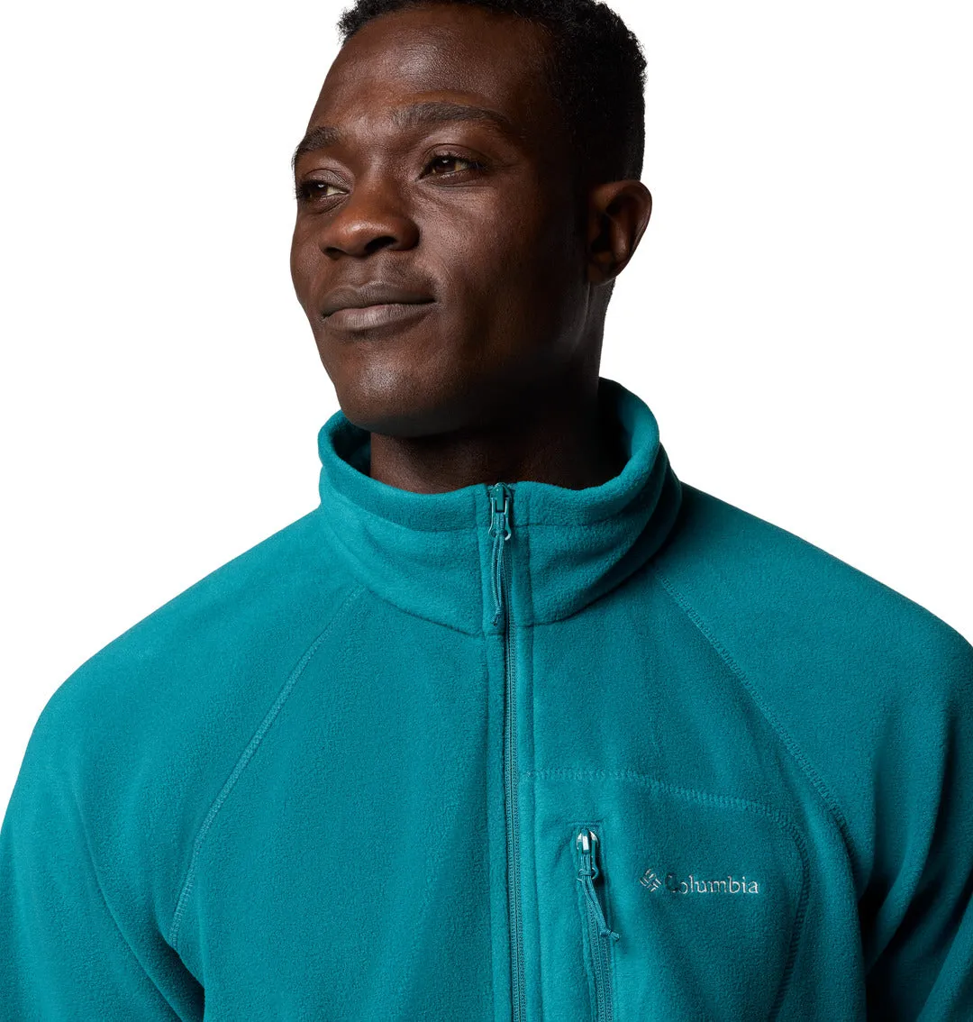 Columbia Men Blue Fast Trek II Fleece Jacket