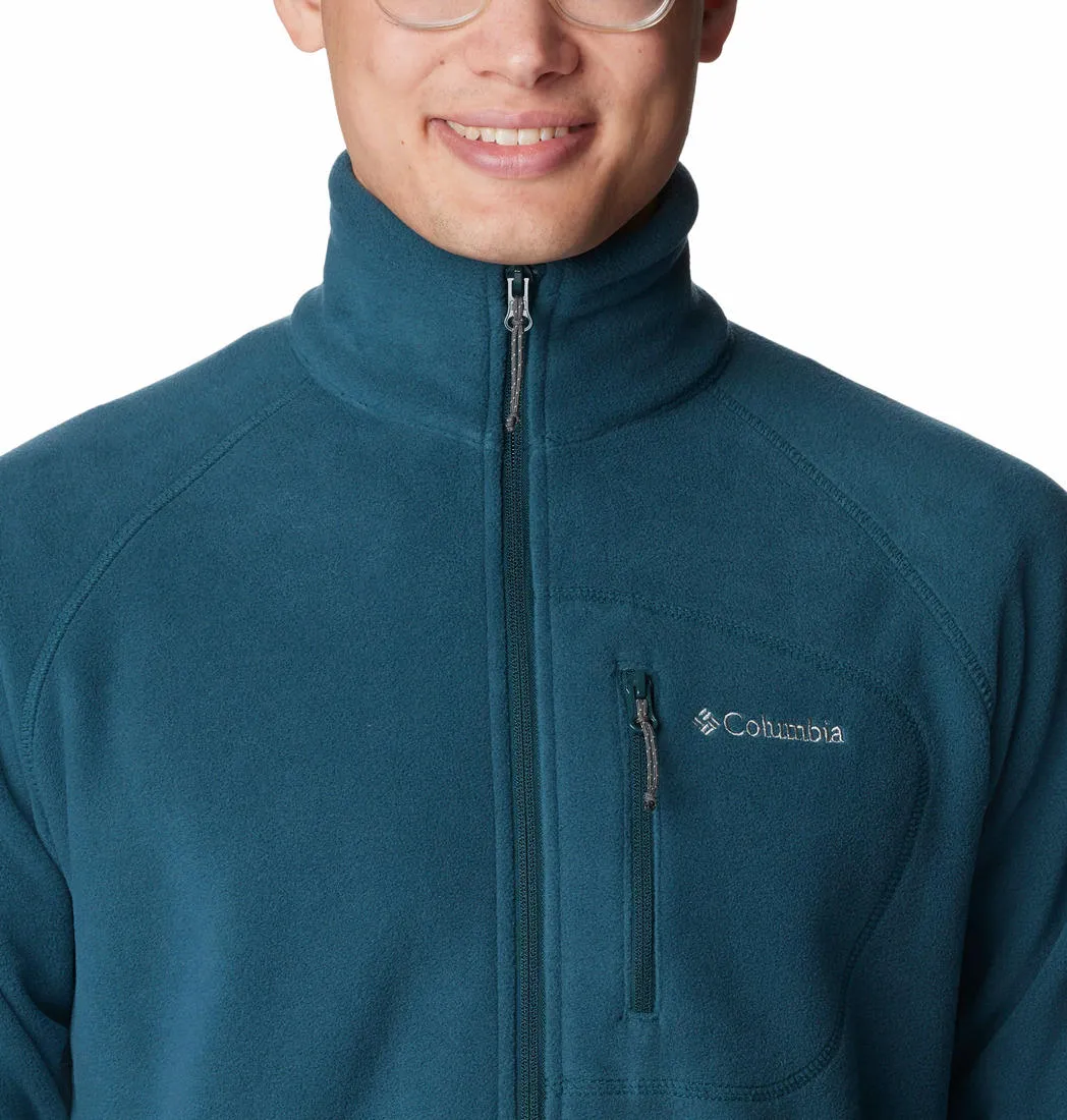 Columbia Men Blue Fast Trek II Fleece Jacket