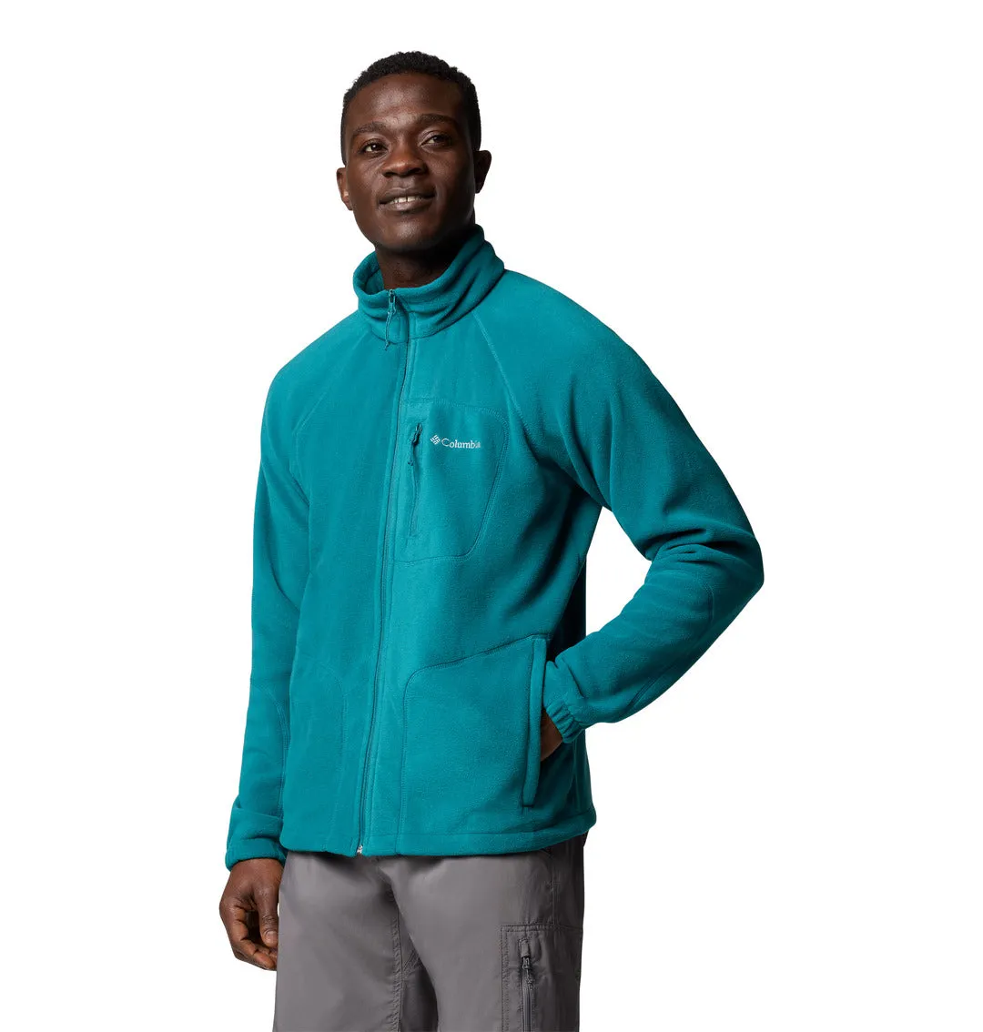 Columbia Men Blue Fast Trek II Fleece Jacket