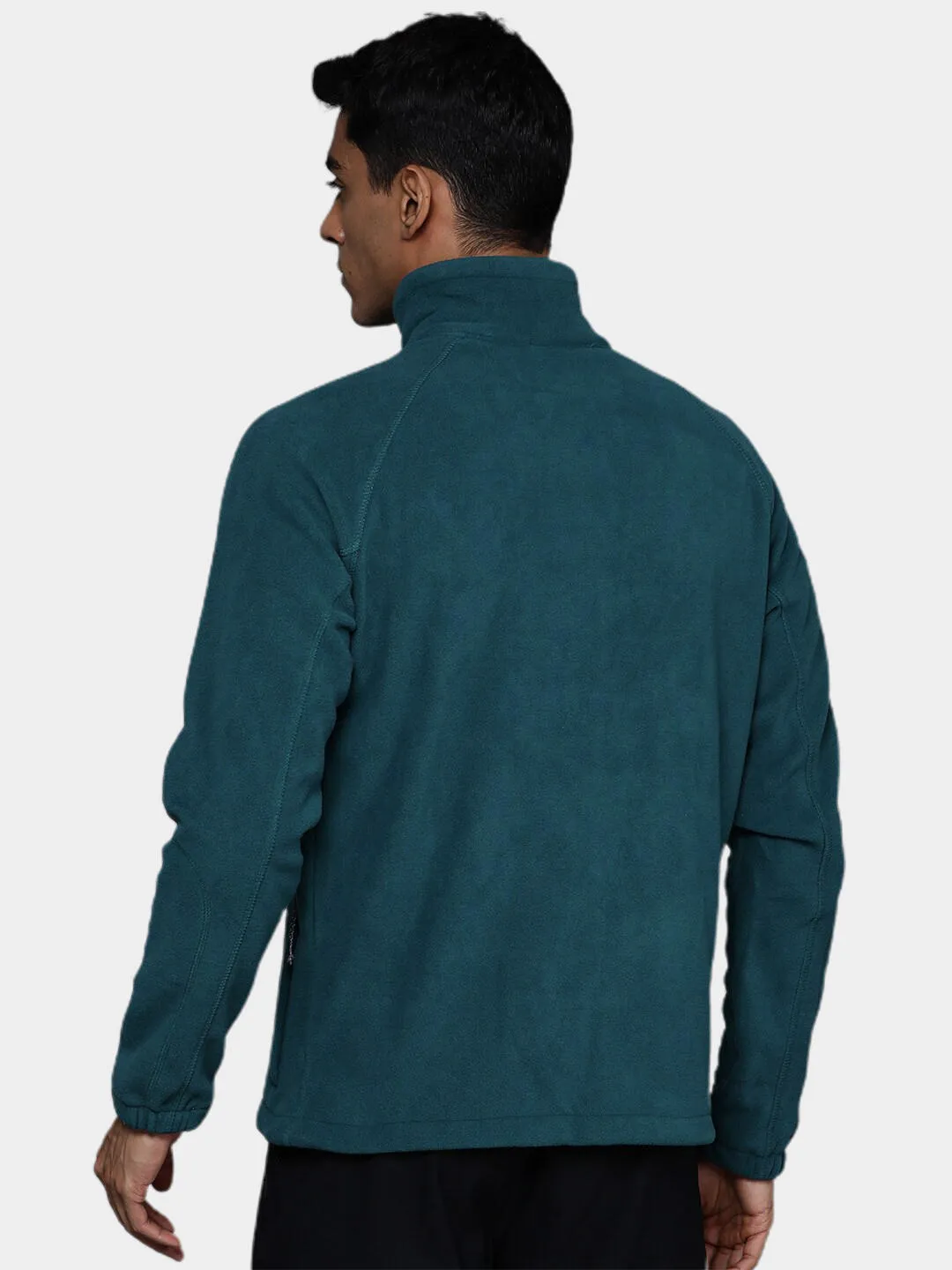 Columbia Men Blue Fast Trek II Fleece Jacket
