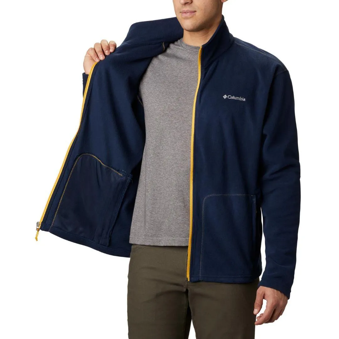 Columbia Men Blue Fast Trek Light Fleece Jacket