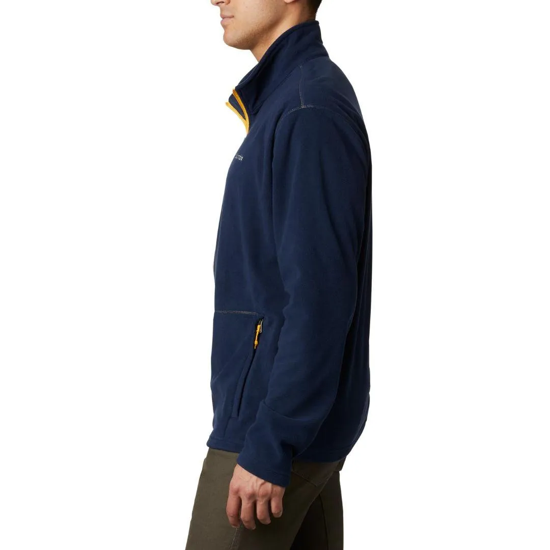 Columbia Men Blue Fast Trek Light Fleece Jacket