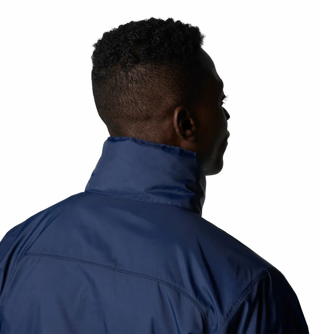 Columbia Men Blue Glennaker Lake II Rain Waterproof Rain Jacket