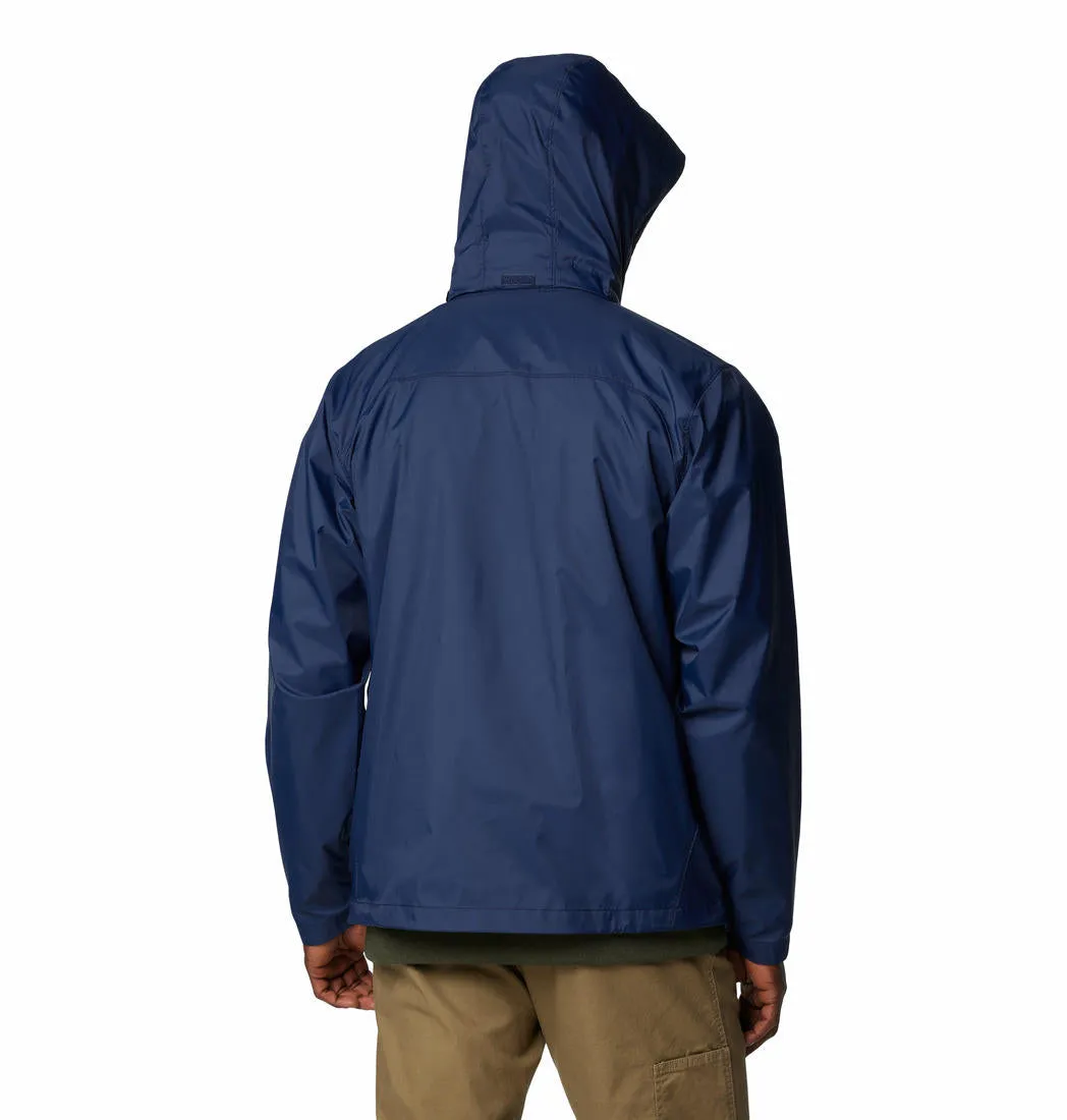 Columbia Men Blue Glennaker Lake II Rain Waterproof Rain Jacket