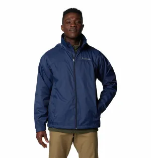 Columbia Men Blue Glennaker Lake II Rain Waterproof Rain Jacket