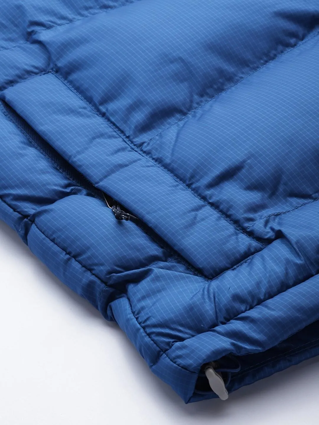 Columbia Men Blue Omni-Heat Reflective Fivemile Butte Hooded Jacket