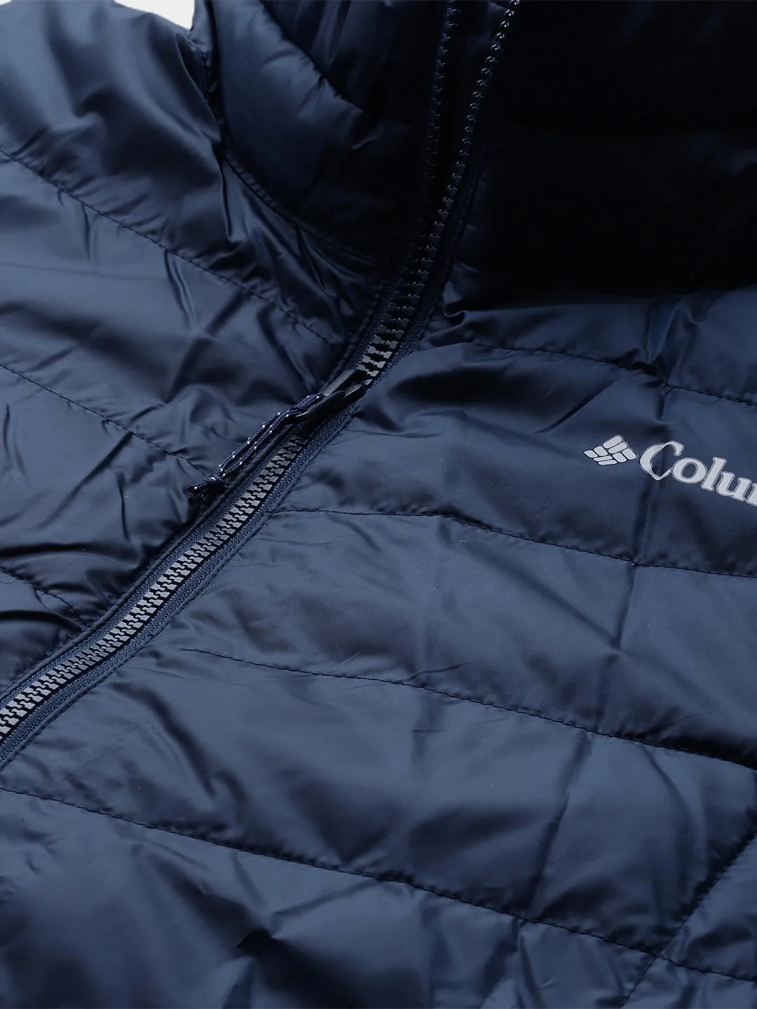 Columbia Men Blue Omni-Heat Reflective Whirlibird IV Inetrchangeable Jacket