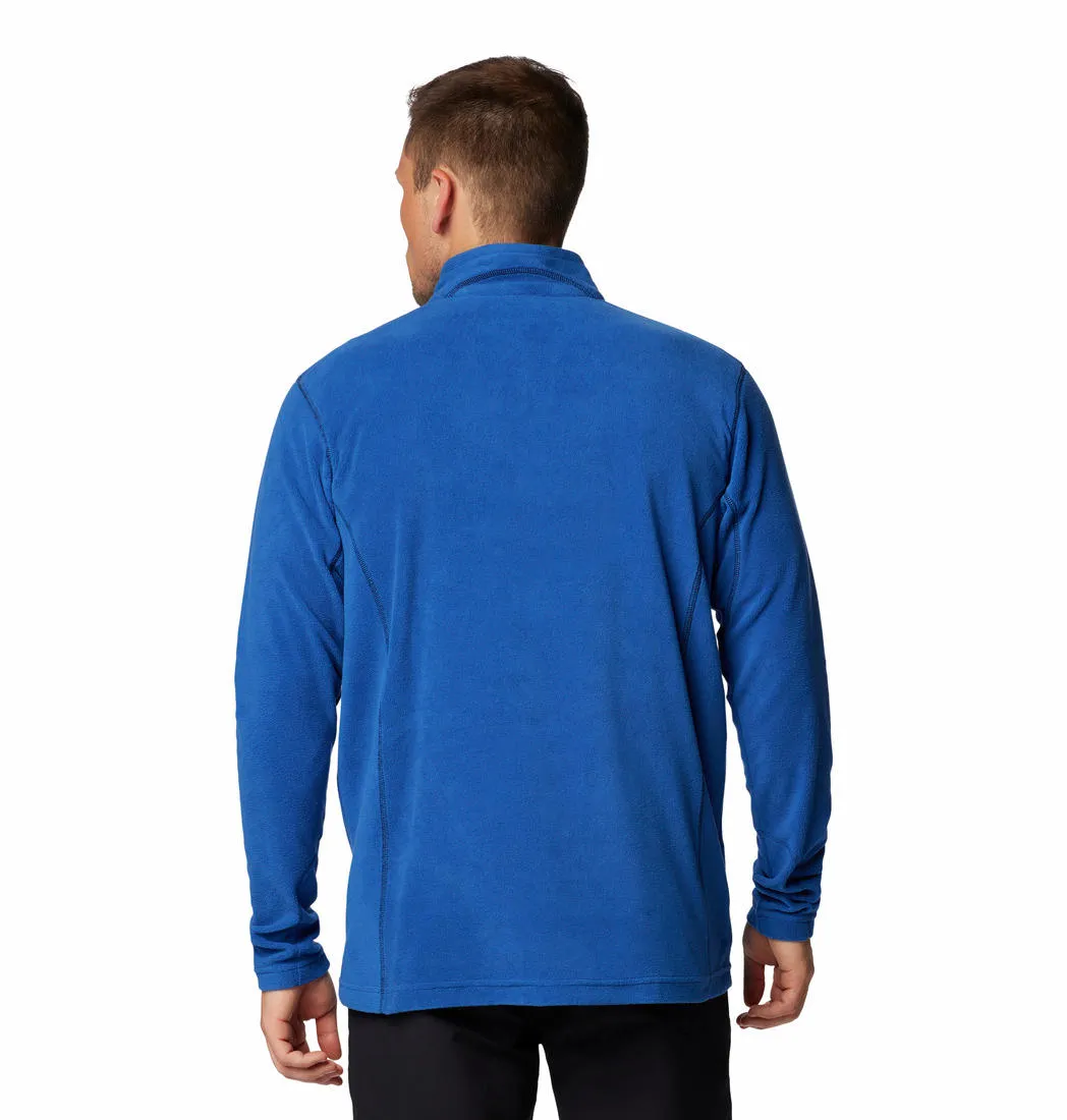 Columbia Men Blue Omni-Shade Klamath Range II Half Zip Fleece