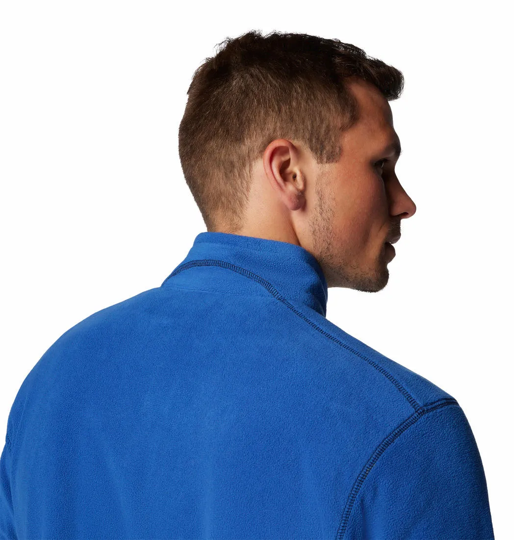 Columbia Men Blue Omni-Shade Klamath Range II Half Zip Fleece
