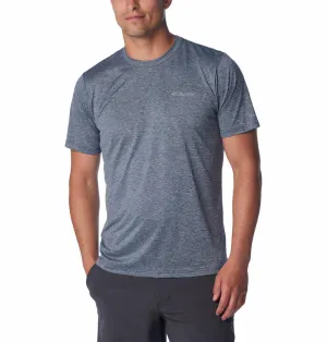 Columbia Men Blue Omni-Wick Hike Crew Tshirt