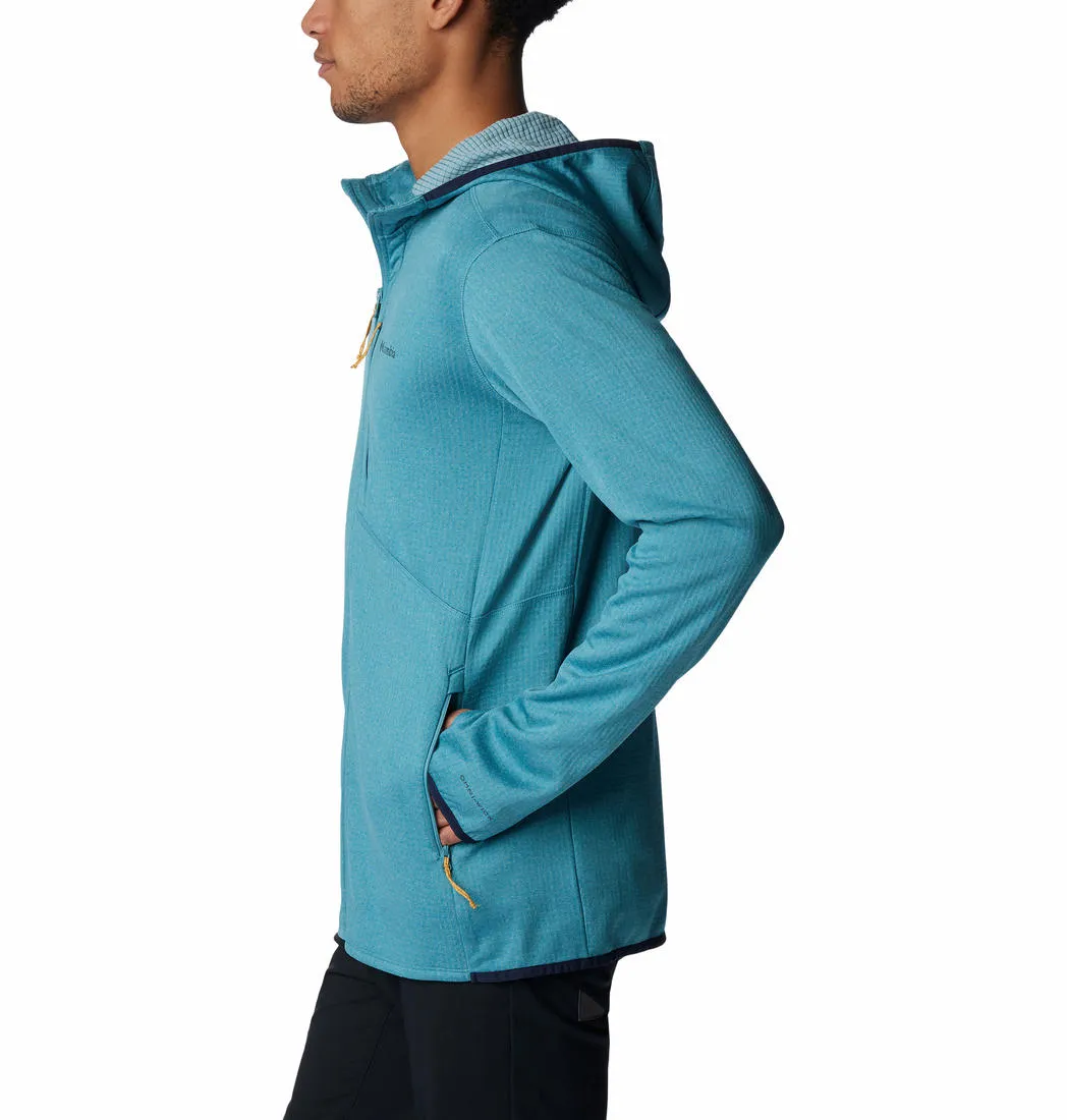 Columbia Men Blue Omni-Wick Park View Hoodie