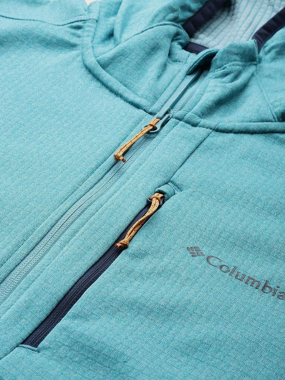 Columbia Men Blue Omni-Wick Park View Hoodie