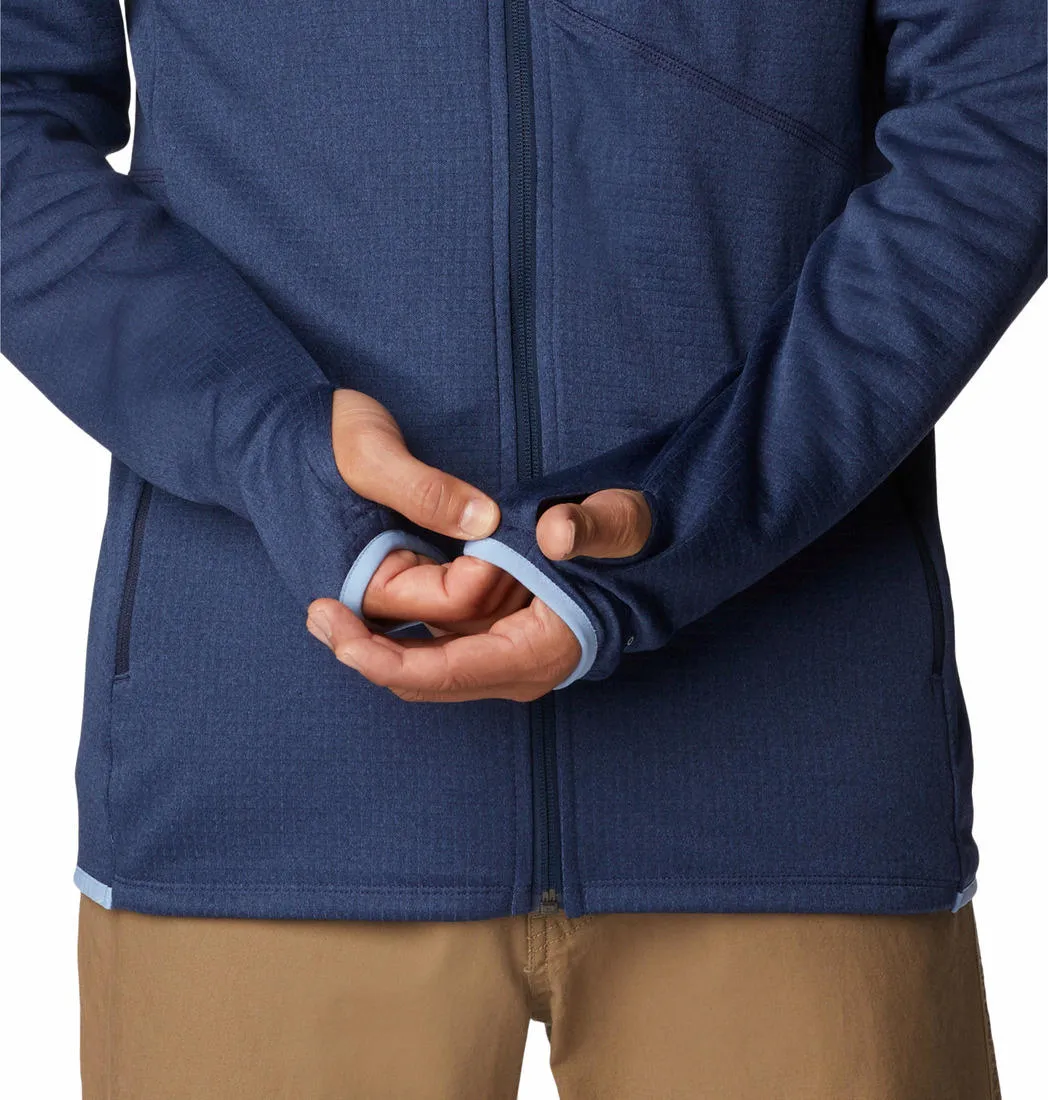 Columbia Men Blue Omni-Wick Park View Hoodie