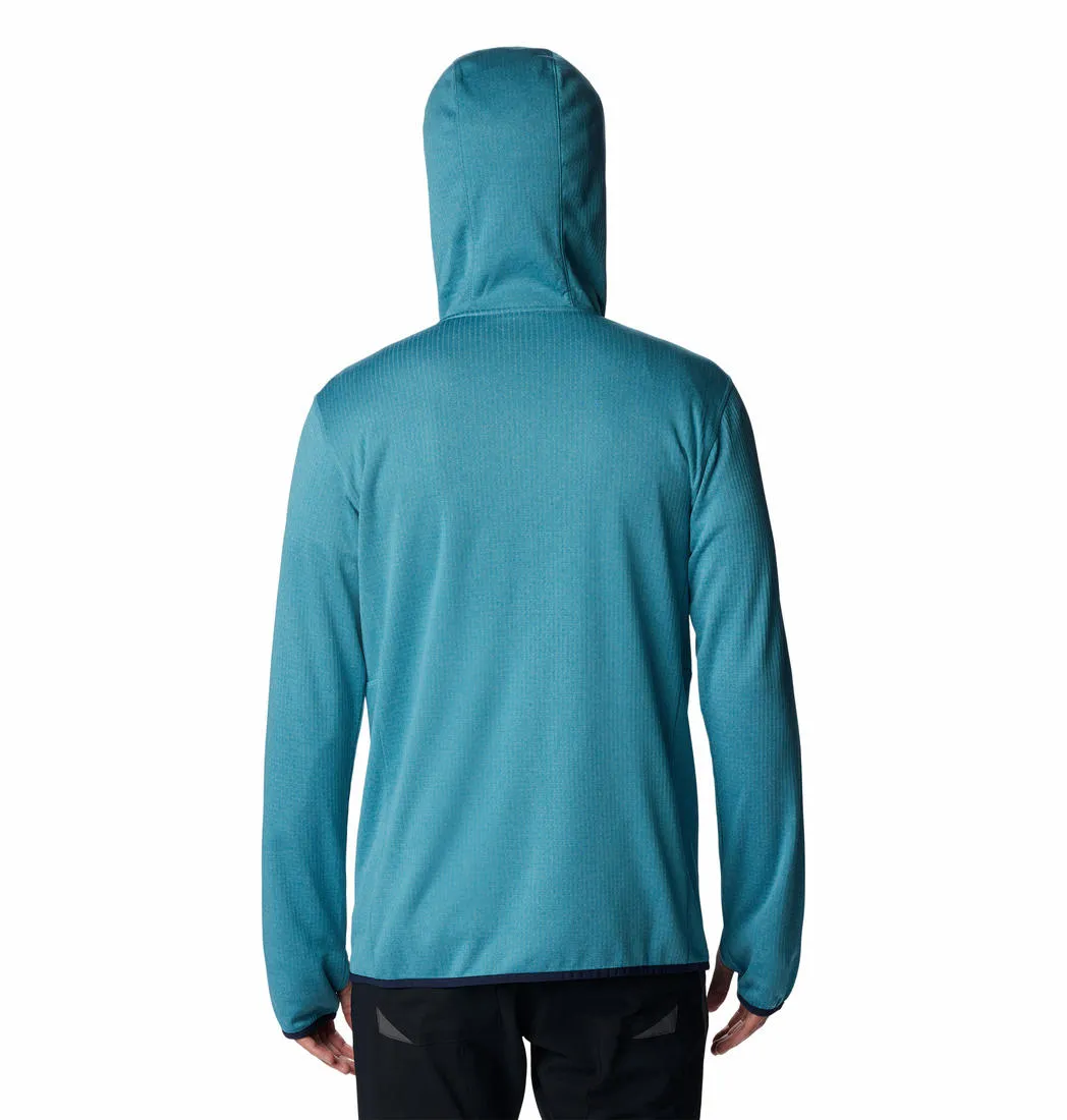Columbia Men Blue Omni-Wick Park View Hoodie