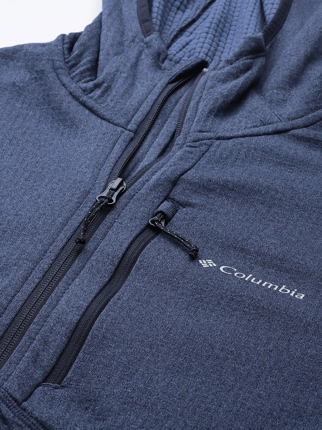 Columbia Men Blue Omni-Wick Park View Hoodie