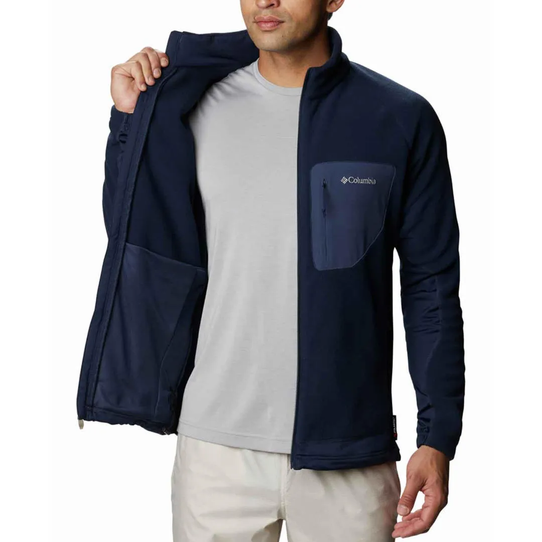 Columbia Men Blue Polartec 200 M Polar Powder Fleece Jacket