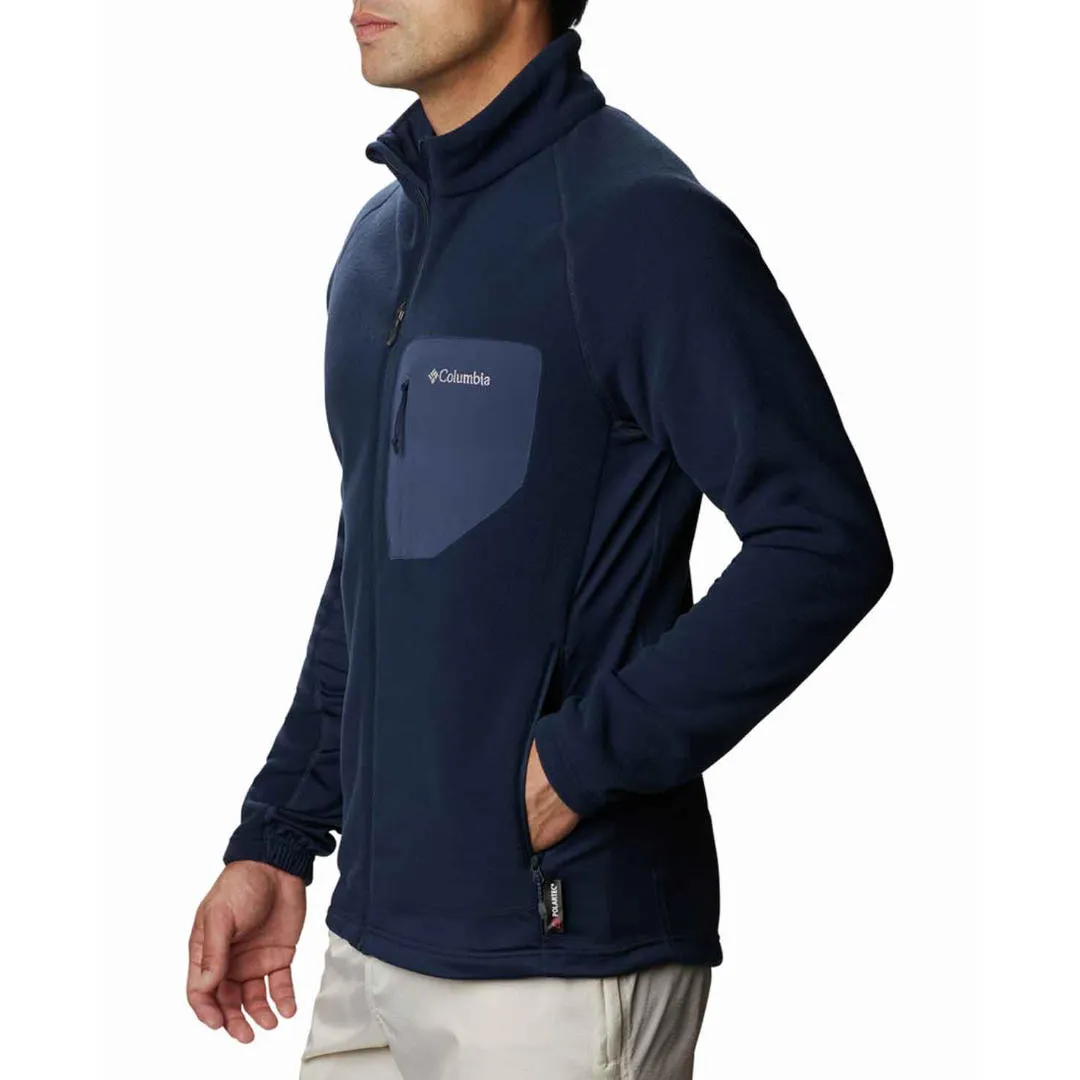 Columbia Men Blue Polartec 200 M Polar Powder Fleece Jacket