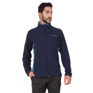 Columbia Men Blue Sun Protection Klamath Range Fleece Jacket